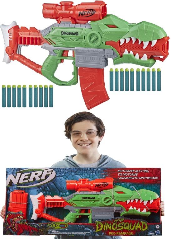 Nerf DinoSquad Rex-Rampage Motorized Dart Blaster