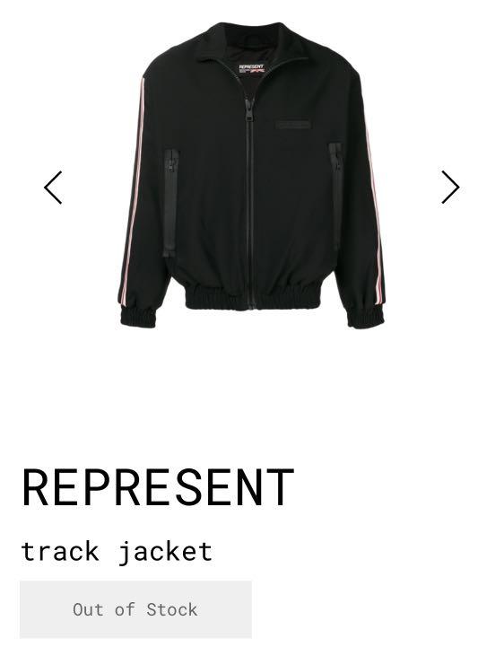 represent track jacket