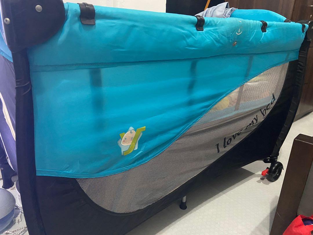 Rocker Crib convertible to Playpen, Babies & Kids, Baby Nursery & Kids