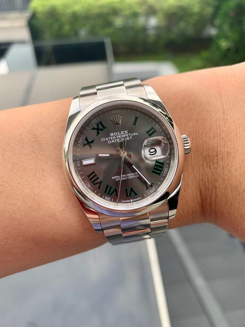 Rolex Wimbledon 126200 36mn, Luxury 