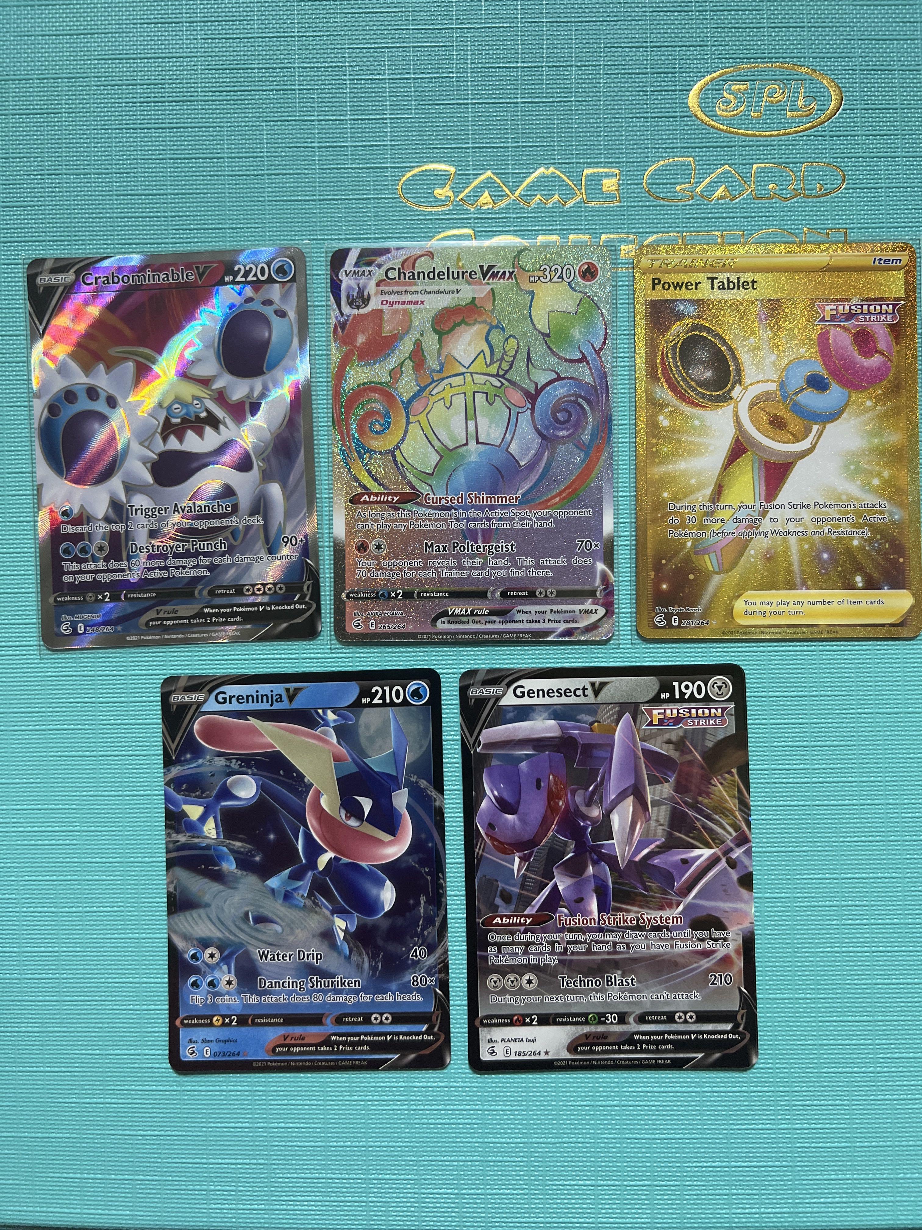 Collectible Card Games & Accessories Individual Collectible Card Game Cards  Pokemon cards from Fusion Strike set /Complete your collection FREE POST  /264 Toys & Hobbies isspol.org.ec