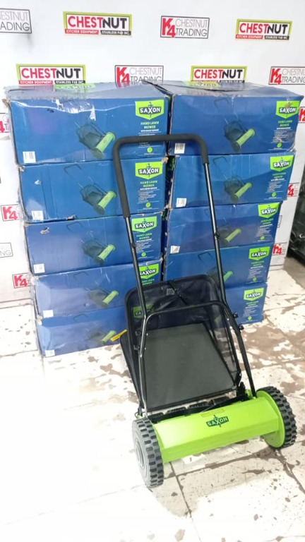 Saxon 40cm push new arrivals cylinder hand lawn mower