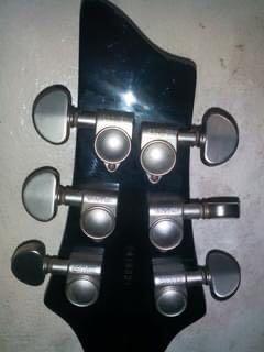 Schecter C1 XXX (Category: Musical Instruments) located in Quezon City. Submitted by neverfoundland (Listing ID 1125480263, Image 2). Description: Schecter C1 XXX discontinued rare edition exotic dancer inlay guitar. Equipt with Volume and Tone circuit (Push Pull/Split) configuration. Brush finish hardware Pickup: Seymour Design Humbucker pickups both neck and bridge. Made in Korea Package includes Original Coffine case made in USA.