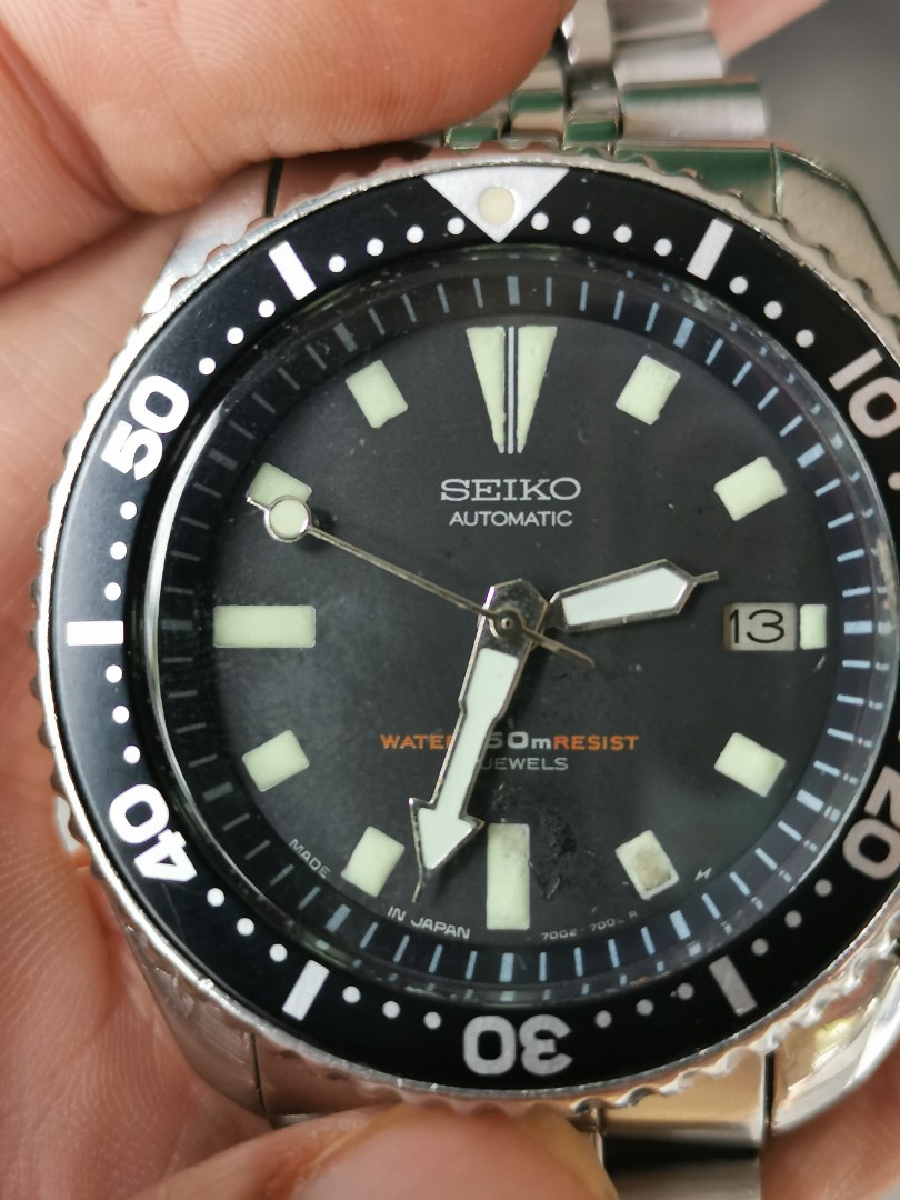 Seiko 7002 7009 Vintage diver watch, Men's Fashion, Watches & Accessories,  Watches on Carousell