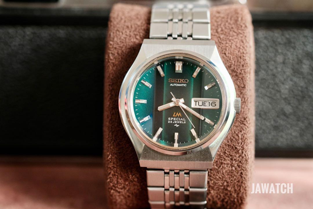 Seiko LM 5216-7040 Green Dial., Men's Fashion, Watches & Accessories,  Watches on Carousell