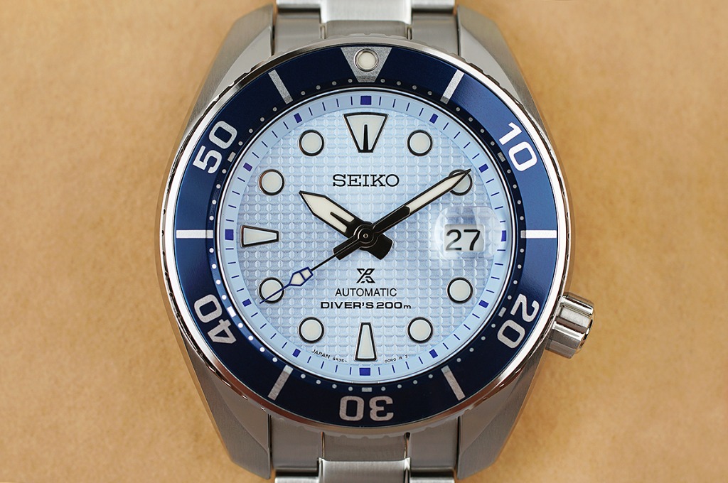 Seiko sumo ice blue 2025