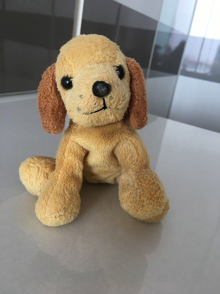 Small dog 2025 soft toy