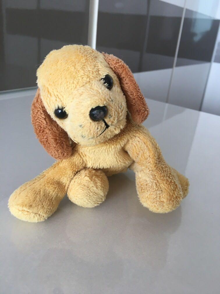 small dog stuffed animal