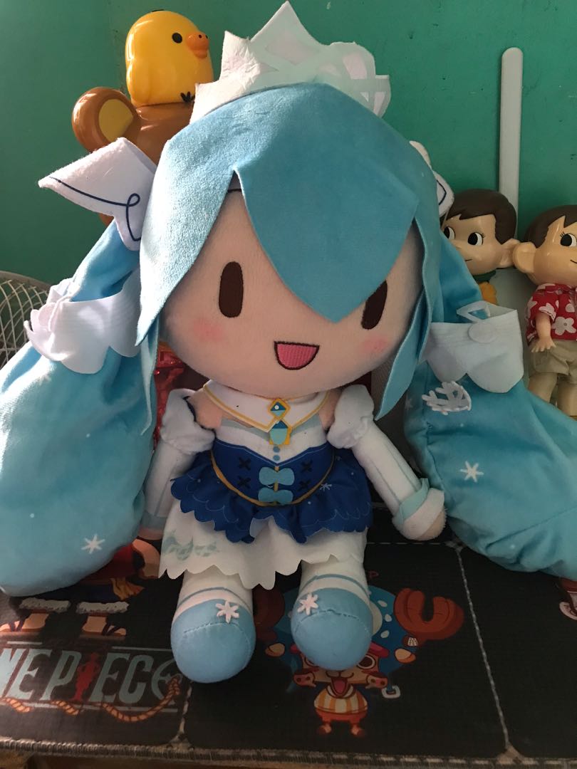 snow miku 2019 hatsune miku plush Hobbies Toys Memorabilia