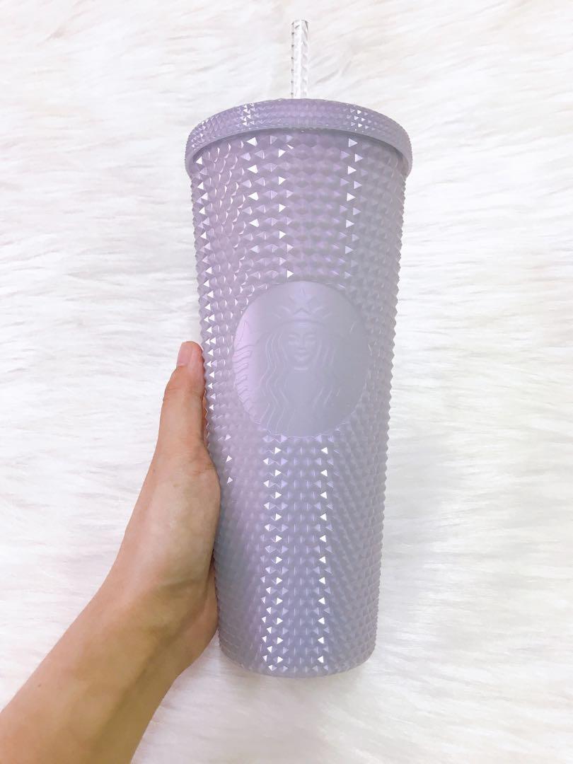 Starbucks Indonesia New Release White Cold Cup 24oz Studded Cup