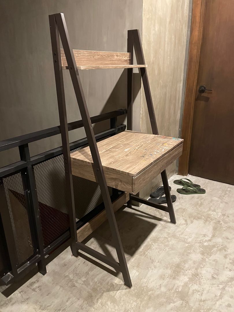 Study/work ladder desk, Furniture & Home Living, Furniture, Tables ...