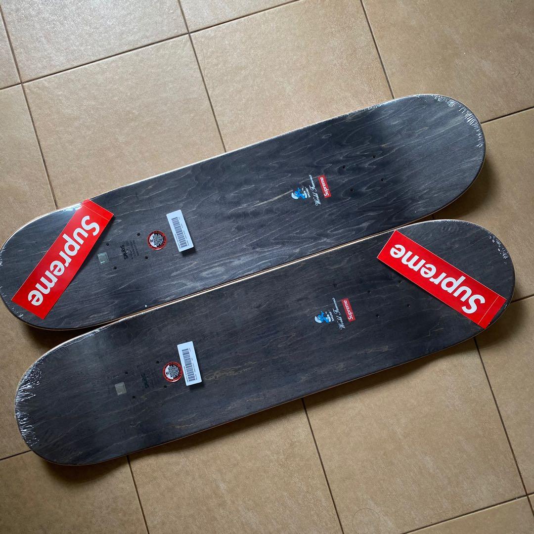 Supreme - Supreme® / Smurfs™ Skateboard / Red Supreme Smurfs Skateboard Red - FW20 - US