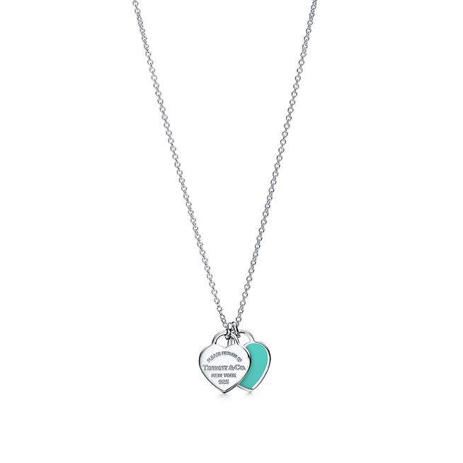 Return To Tiffany® Heart Tag Pendant In Silver, Medium