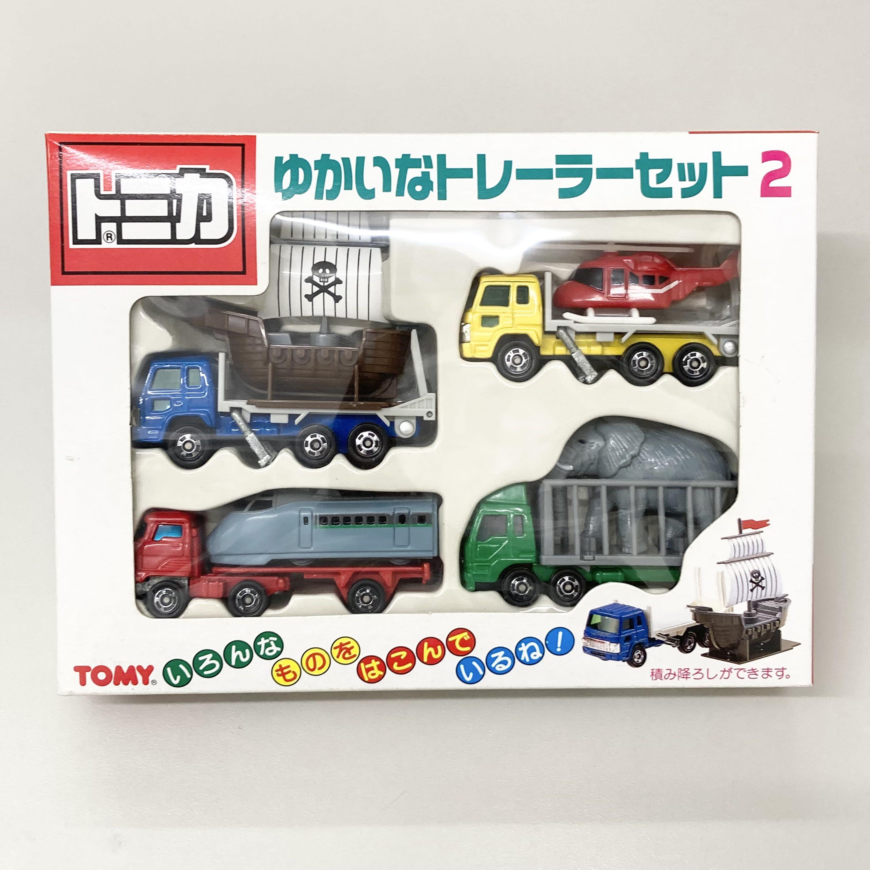 Tomica Tomica 運搬車系列海盜船 新幹線 直升機 大象動物搬運車卡車長拖車運輸車貨車套裝 興趣及遊戲 玩具 遊戲類 Carousell