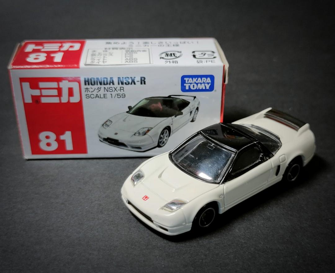 Tomica No.81 Honda NSX-R Takara Tomy label (2009), Hobbies  Toys, Toys   Games on Carousell