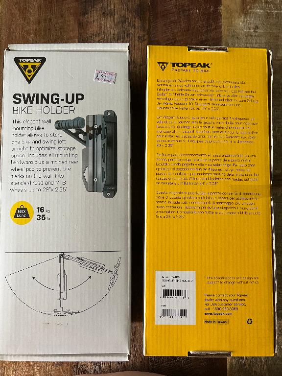 Topeak Swing Up Bike Holder TW015 Brand New in Box Sports Equipment Bicycles Parts Parts Accessories on Carousell