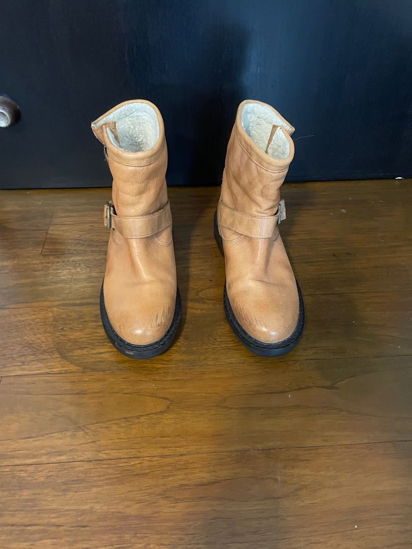 Topshop babe block heel bootie sale