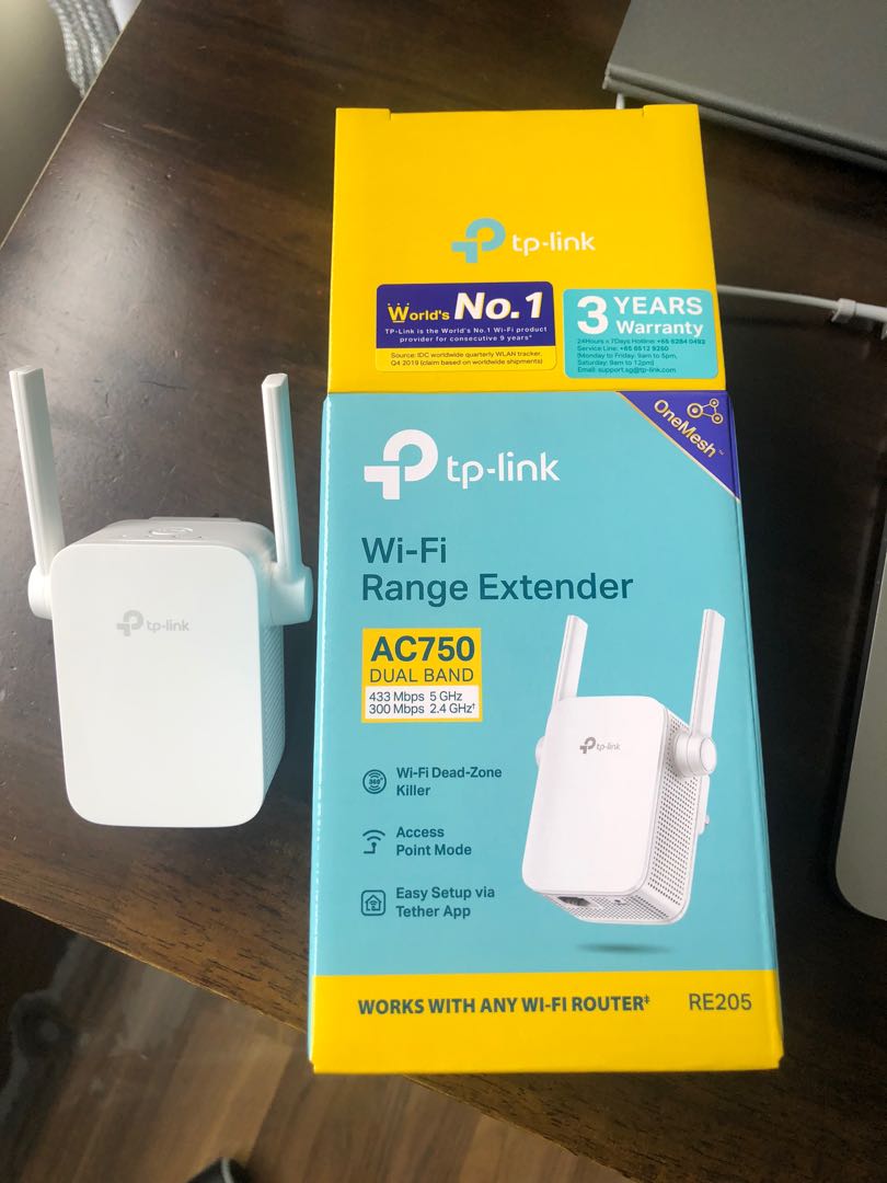 Tp-Link Wifi Range Extender - AC750 model, TV & Home Appliances ...