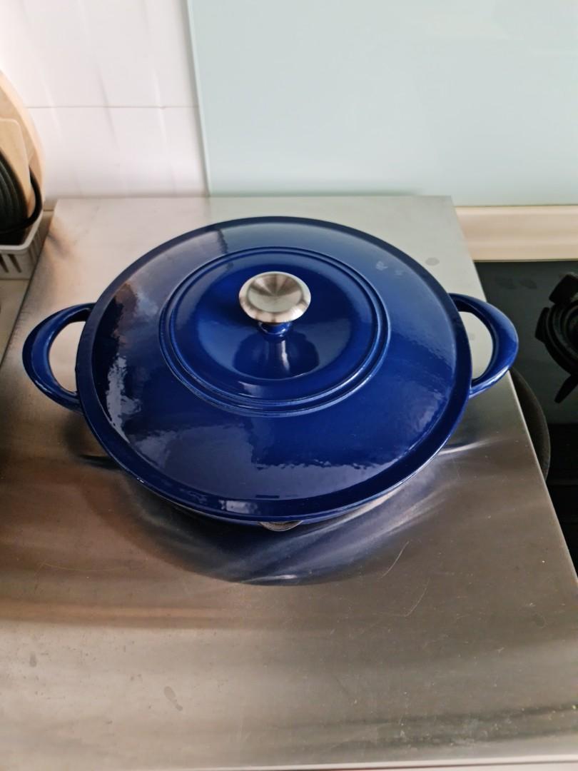 Tramontina Enameled Cast Iron Braiser 30cm., Furniture & Home Living, Kitchenware & Tableware