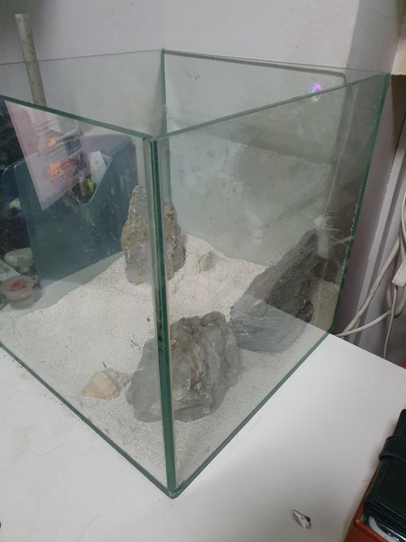 *USED* Clear cube container / fish tank, Pet Supplies, Homes & Other