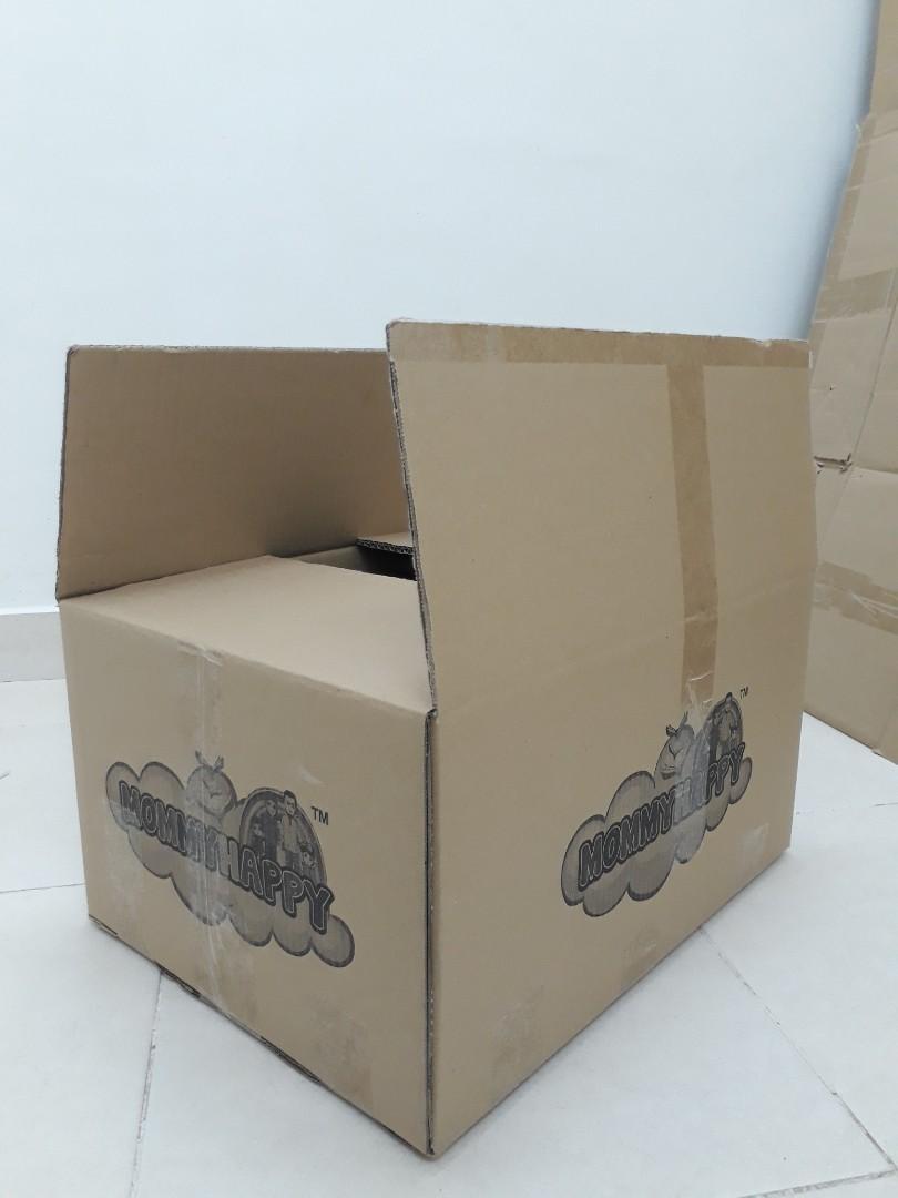 Used Corrugated Box Kotak Terpakai, Hobbies & Toys, Stationery