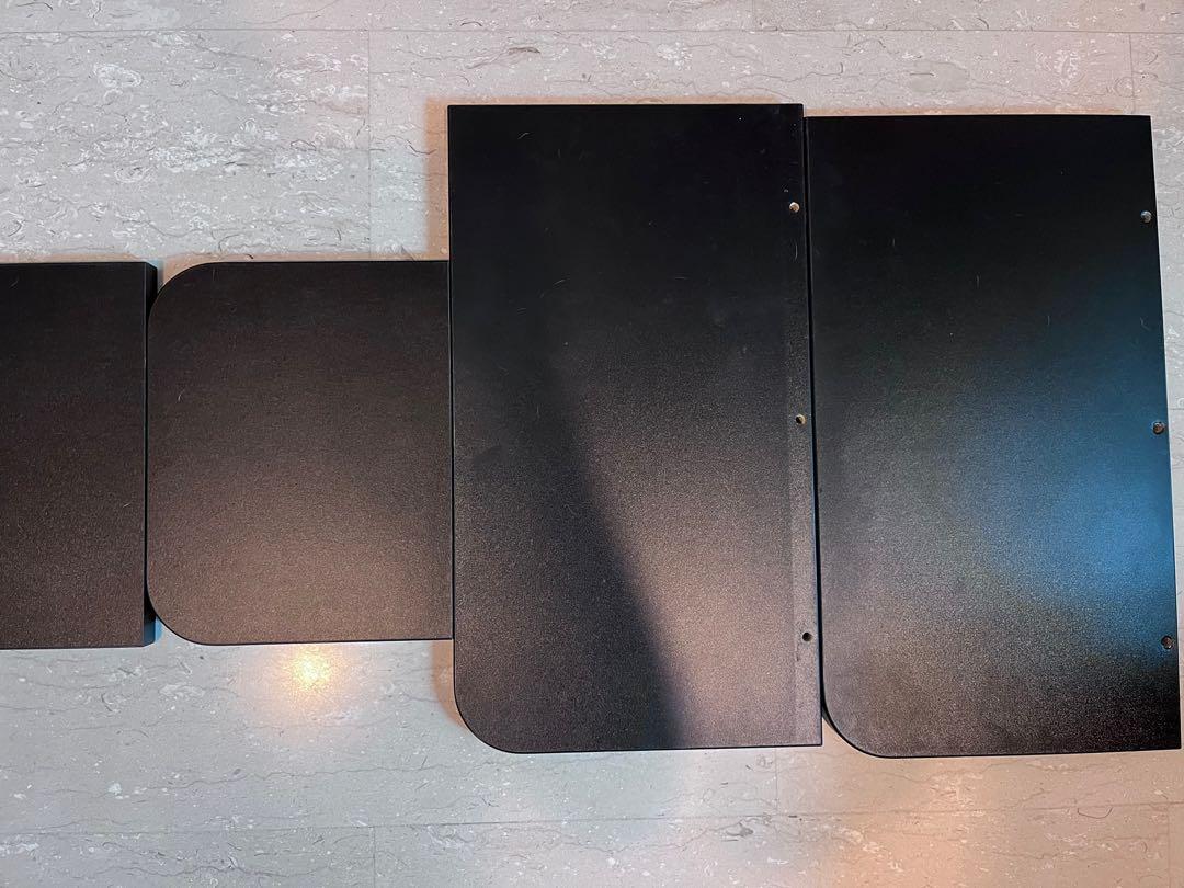 USED FREDDE Gaming desk, black185x74x146 cm, Furniture & Home Living