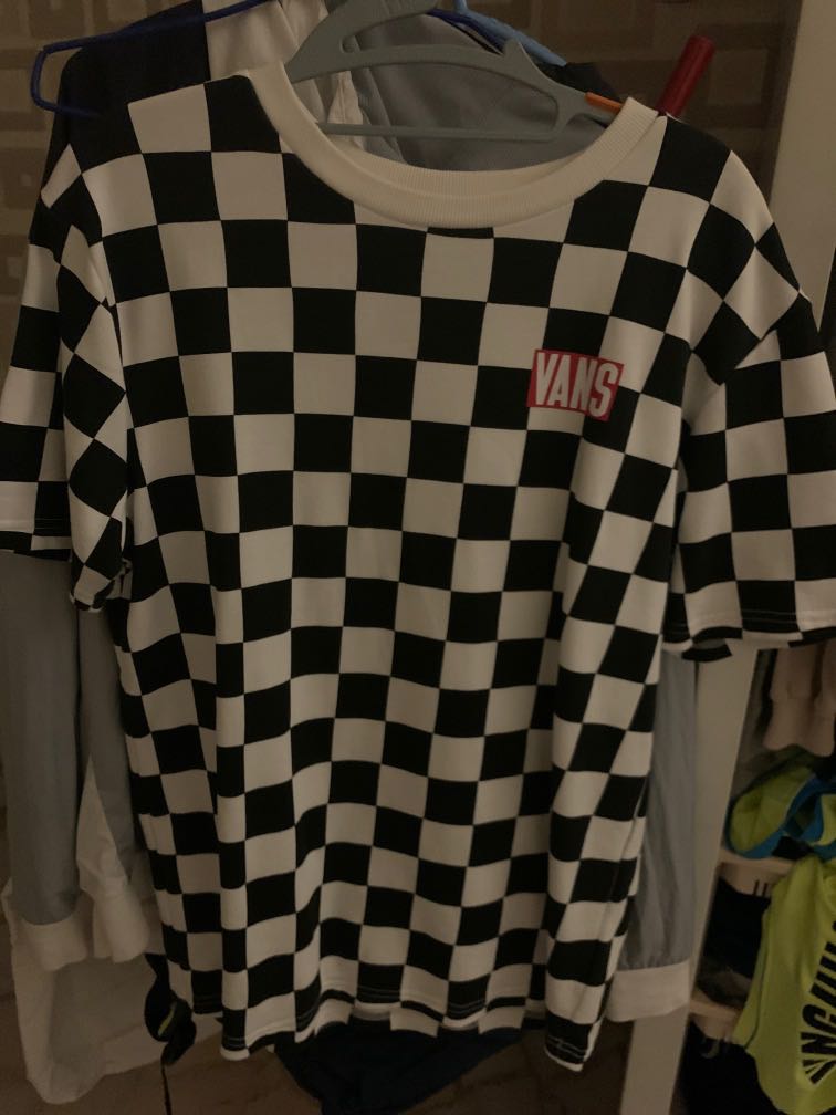 Vans checkered shirt, Men's Fashion 