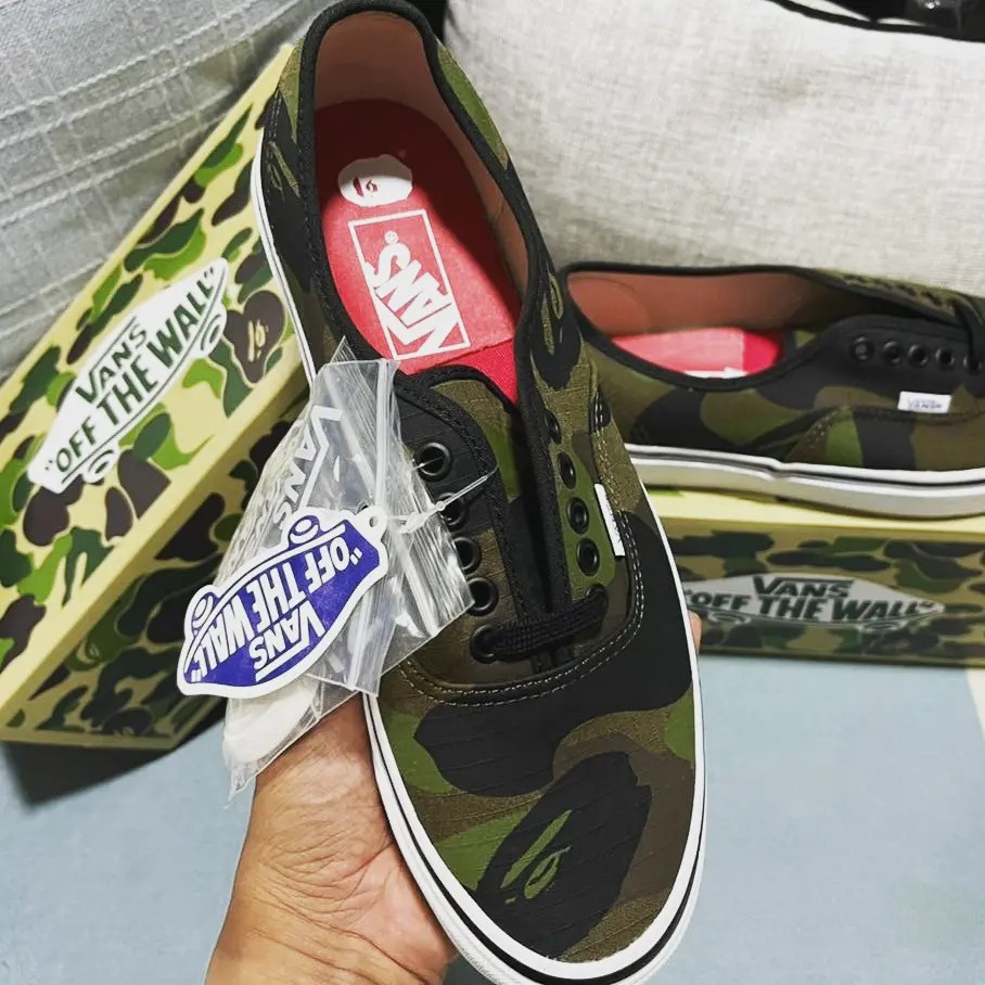 vans bape real