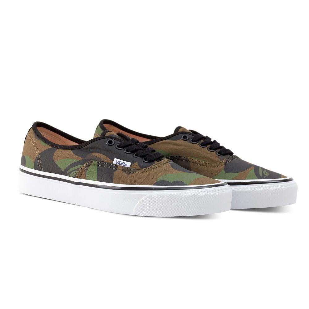 Vans X Bape Ua Authentic 44 Dx, Men'S Fashion, Footwear, Sneakers On  Carousell