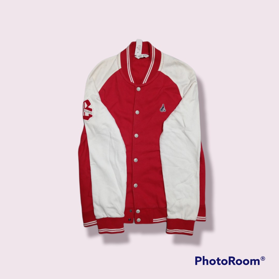 Varsity Jacket Bean Pole, Men's Fashion, Coats, Jackets and Outerwear