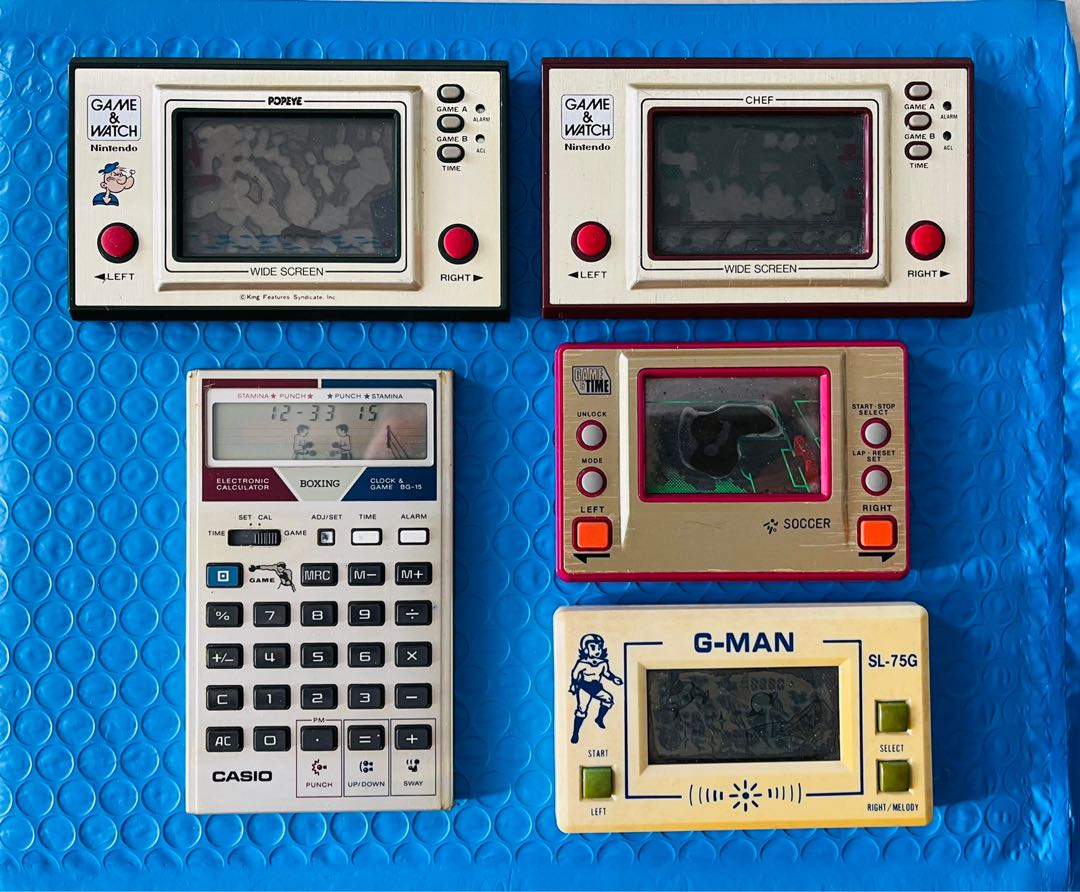 Vintage handheld best sale games for sale