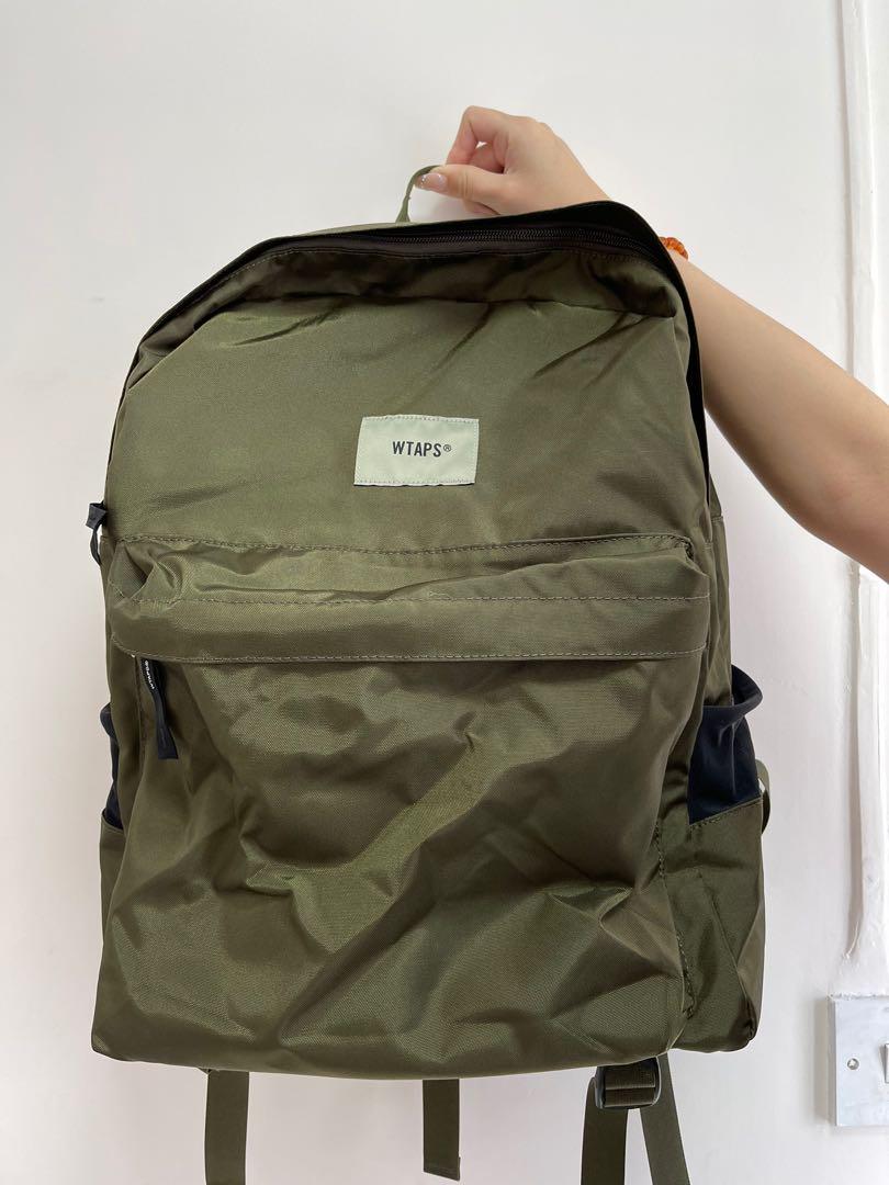 WTAPS 21AW Book Pack Bag Corudra Olive, 男裝, 袋, 背包- Carousell
