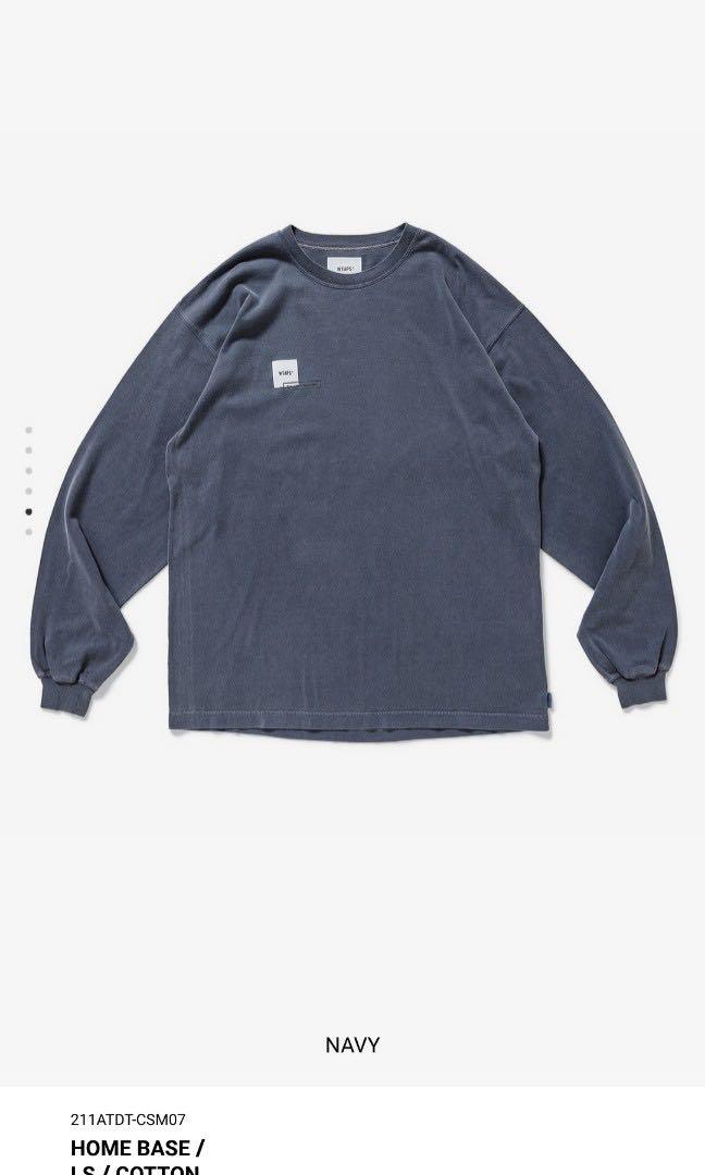 Wtaps 21ss Home Base LS Cotton Navy M