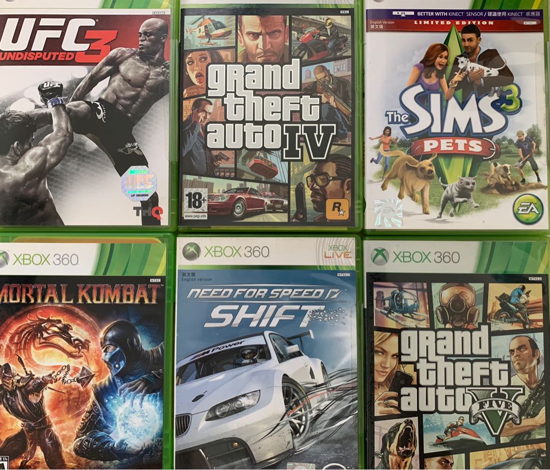 Xbox 360 games clearance