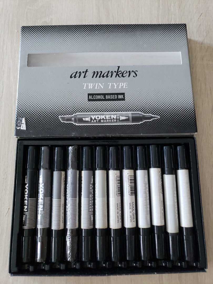 Yoken Art Marker, 興趣及遊戲, 書本 & 文具, 雜誌及其他 Carousell
