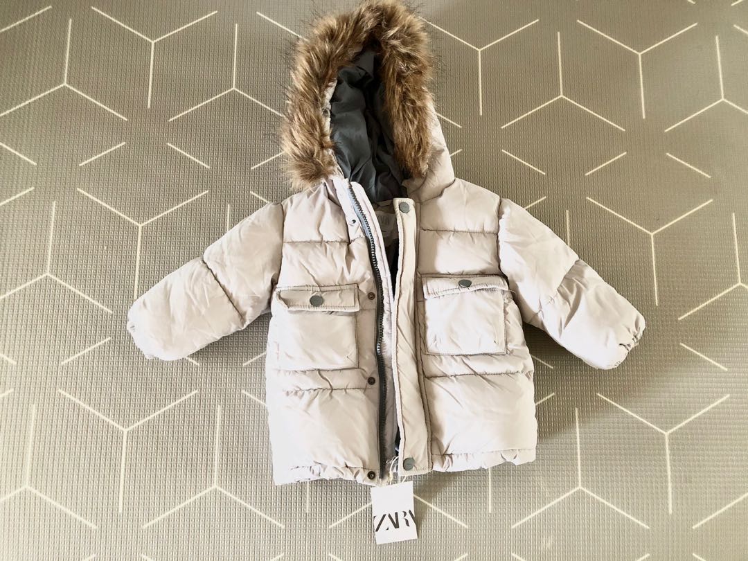 zara baby winter jacket