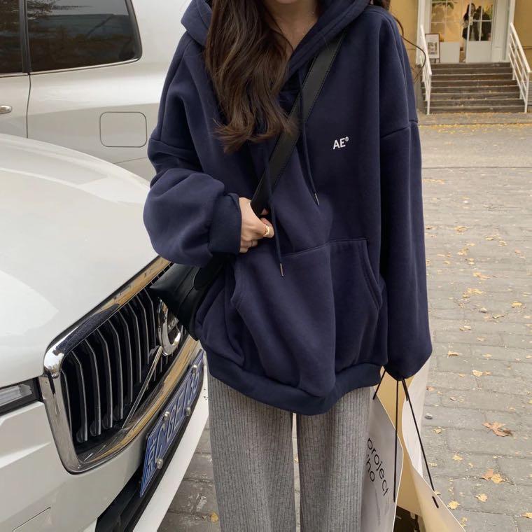 1375 4 colours blue grey red black AE hoodie jacket