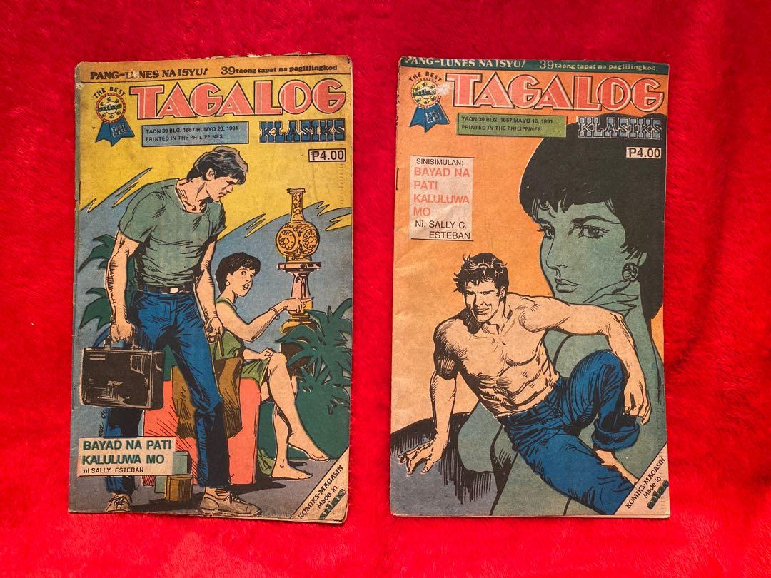 1991 Tagalog Klasiks Komiks #1657 #1667 Lot Of 2pcs Vintage Philippines ...