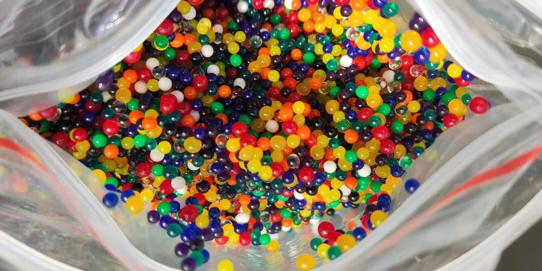 500g water bubbles ball plant and bath play, Hobbies & Toys, Toys