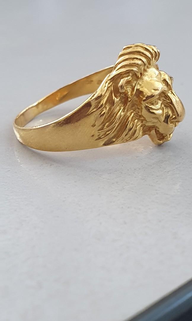 916 Men s Lion Ring