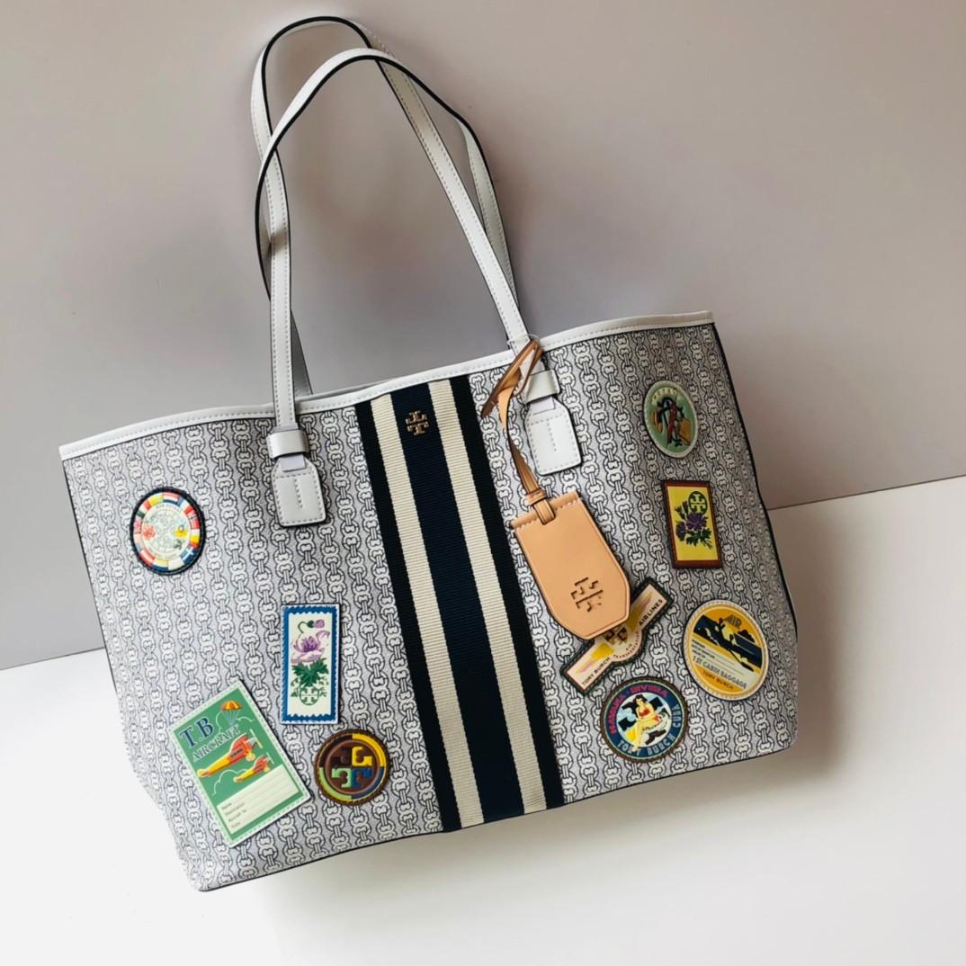Gemini link canvas sales patches small tote
