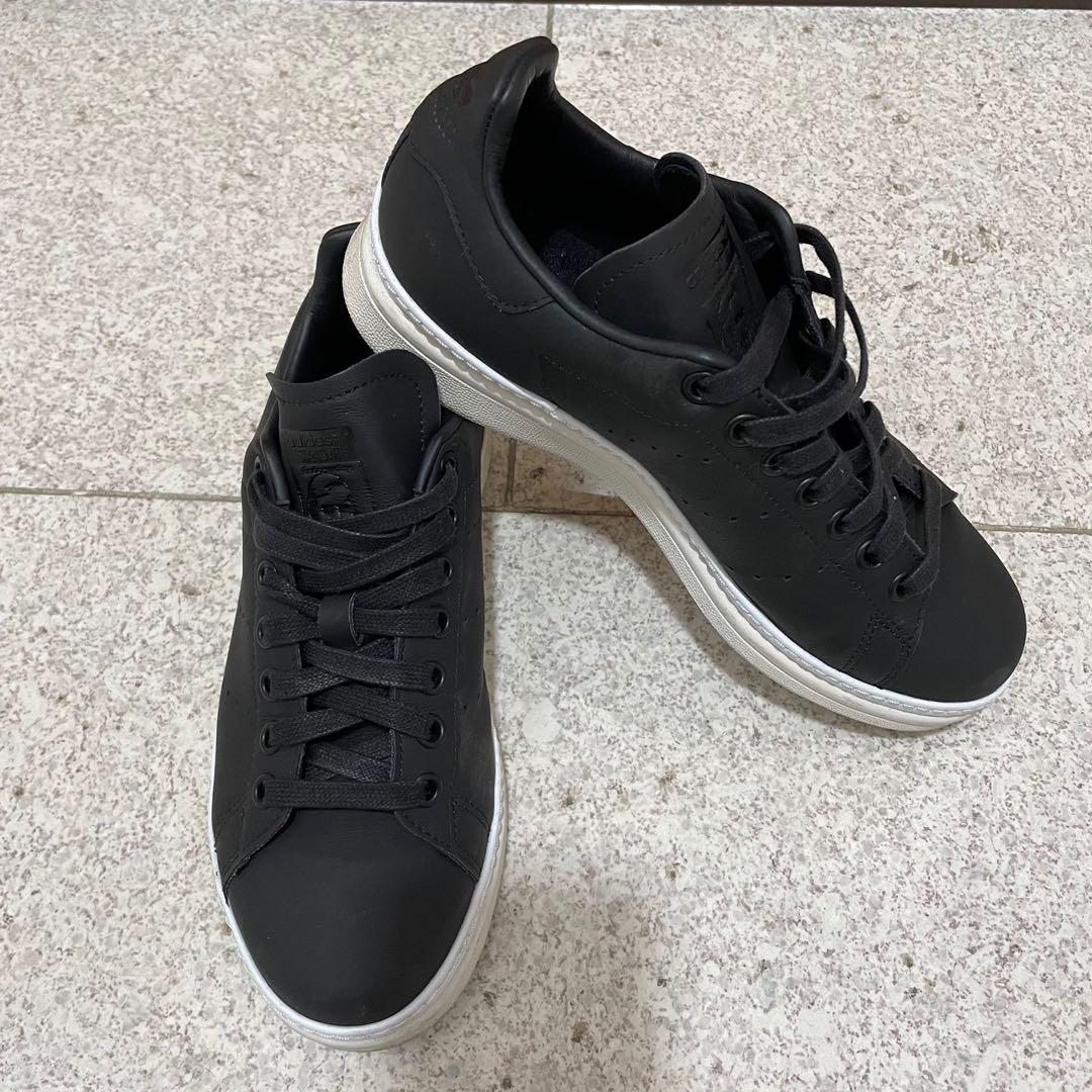Adidas Black Stan Smith Sneakers Women s Fashion Footwear