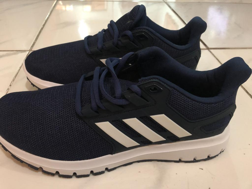 Adidas cloudfoam navy blue online