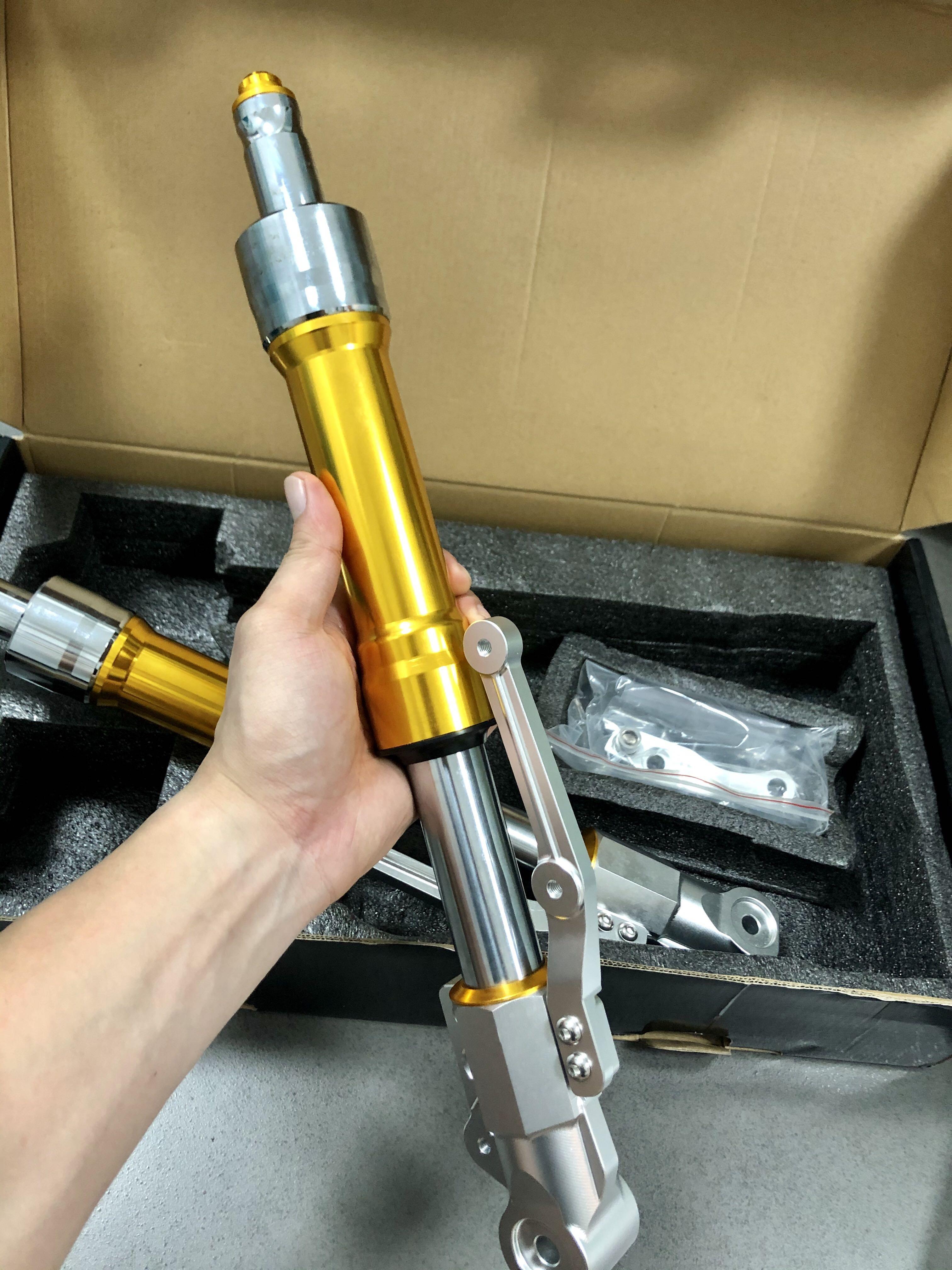  Aerox  155  USD Inverted Gold Fork  Ohlins Technology 