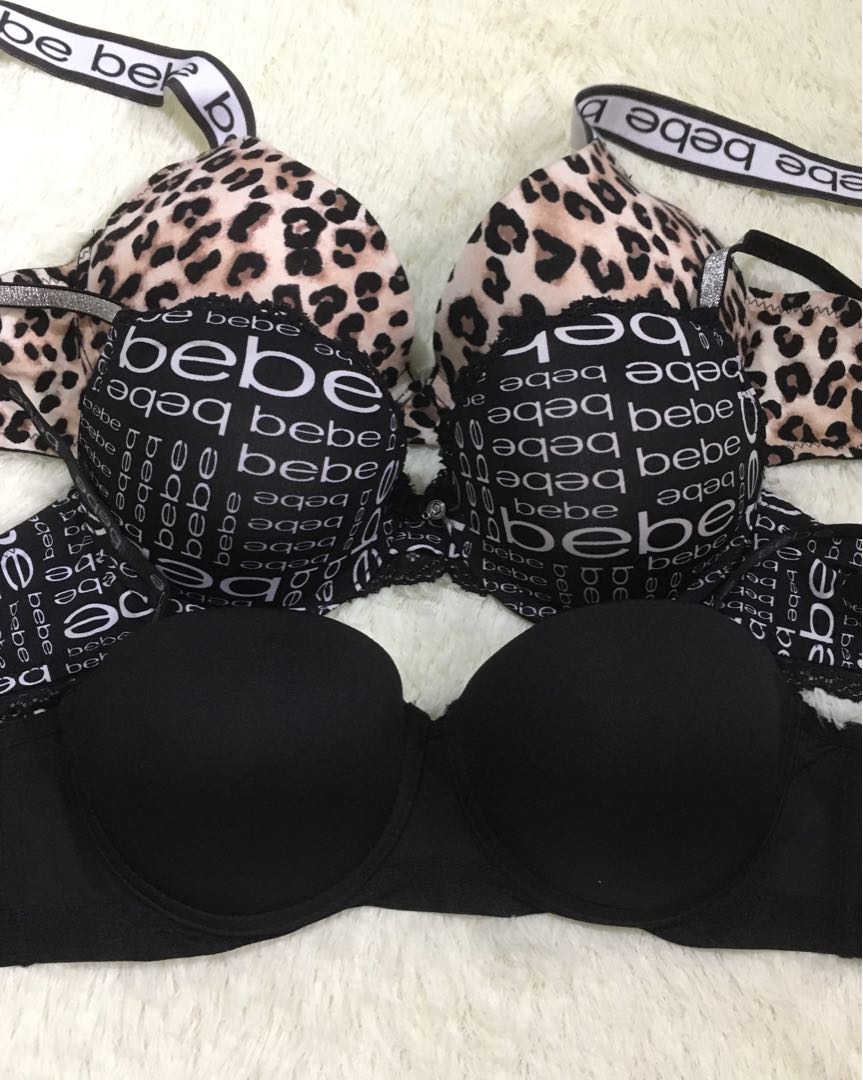 Authentic bebe bras 34B, Women's Fashion, Undergarments & Loungewear on  Carousell