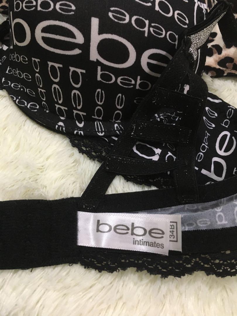 Authentic bebe bras 34B, Women's Fashion, Undergarments