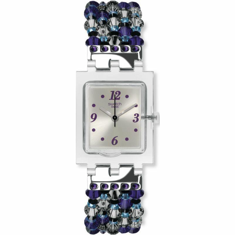 Authentic Ladies Swatch Original Square Elle est Elle Watch