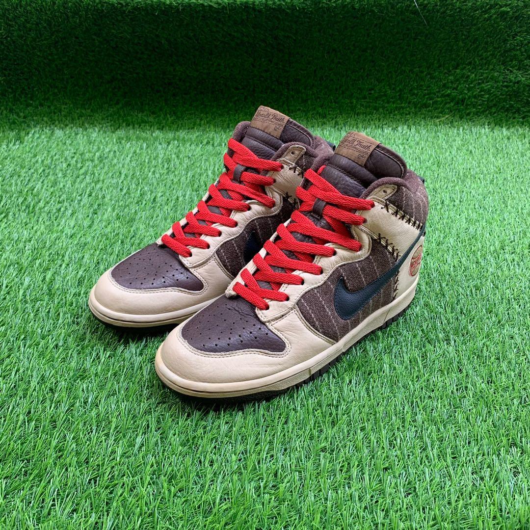 Authentic Nike Dunk High Sample  Untold Truth Memphis Red Sox, Luxury,  Sneakers & Footwear on Carousell