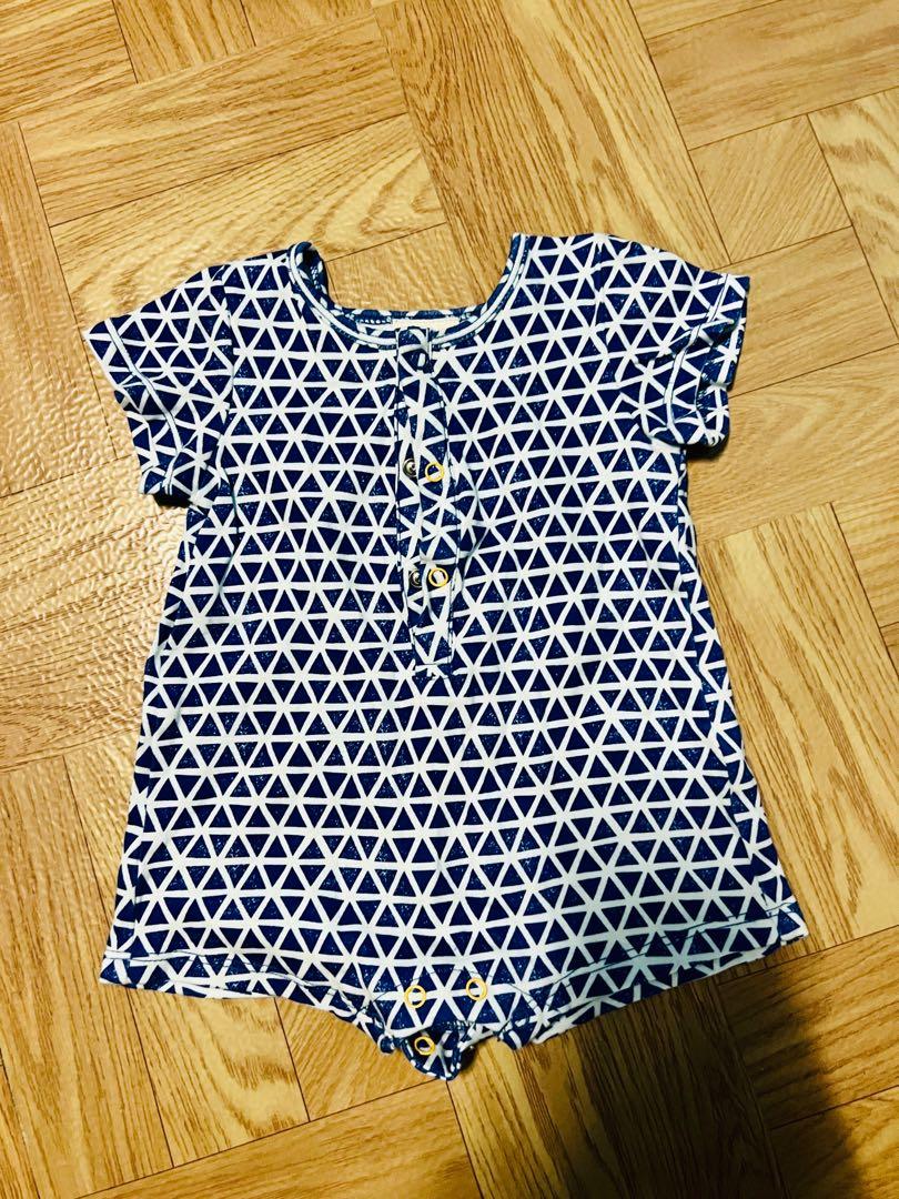 Baby Romper (Category: Babies & Kids Fashion) located in Quezon City. Submitted by chizmax (Listing ID 1125628566, Image 1). Description: Organic cloth. Very soft and smooth. Used once for photo op. In good condition. .