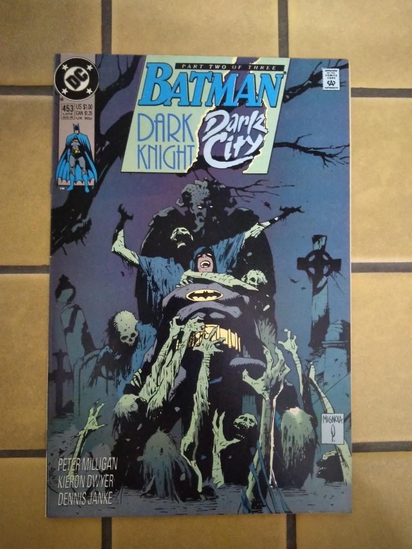 Batman #453 ( Mike Mignola - Cover Art ) DC Vintage Comic, Hobbies & Toys,  Books & Magazines, Comics & Manga on Carousell